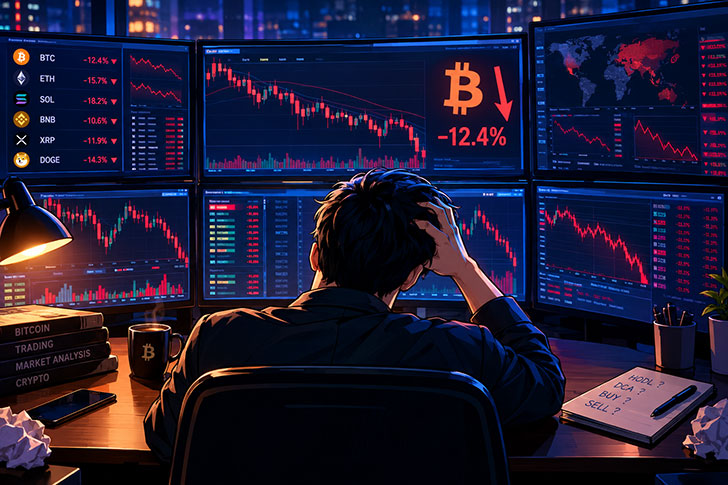 Bitcoin lại thủng 83.000 USD, phe mua vẫn chưa đủ lực