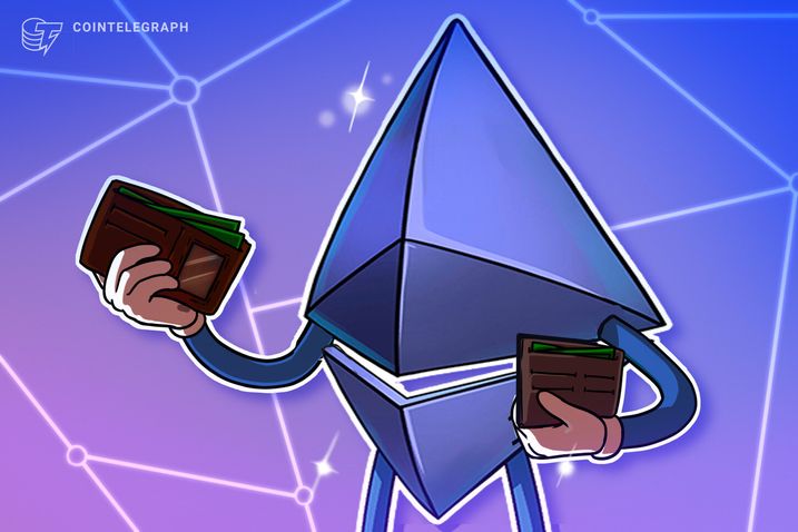 Ví Ethereum mới mua 50,000 ETH khi tỷ lệ ETH/BTC tăng 6%